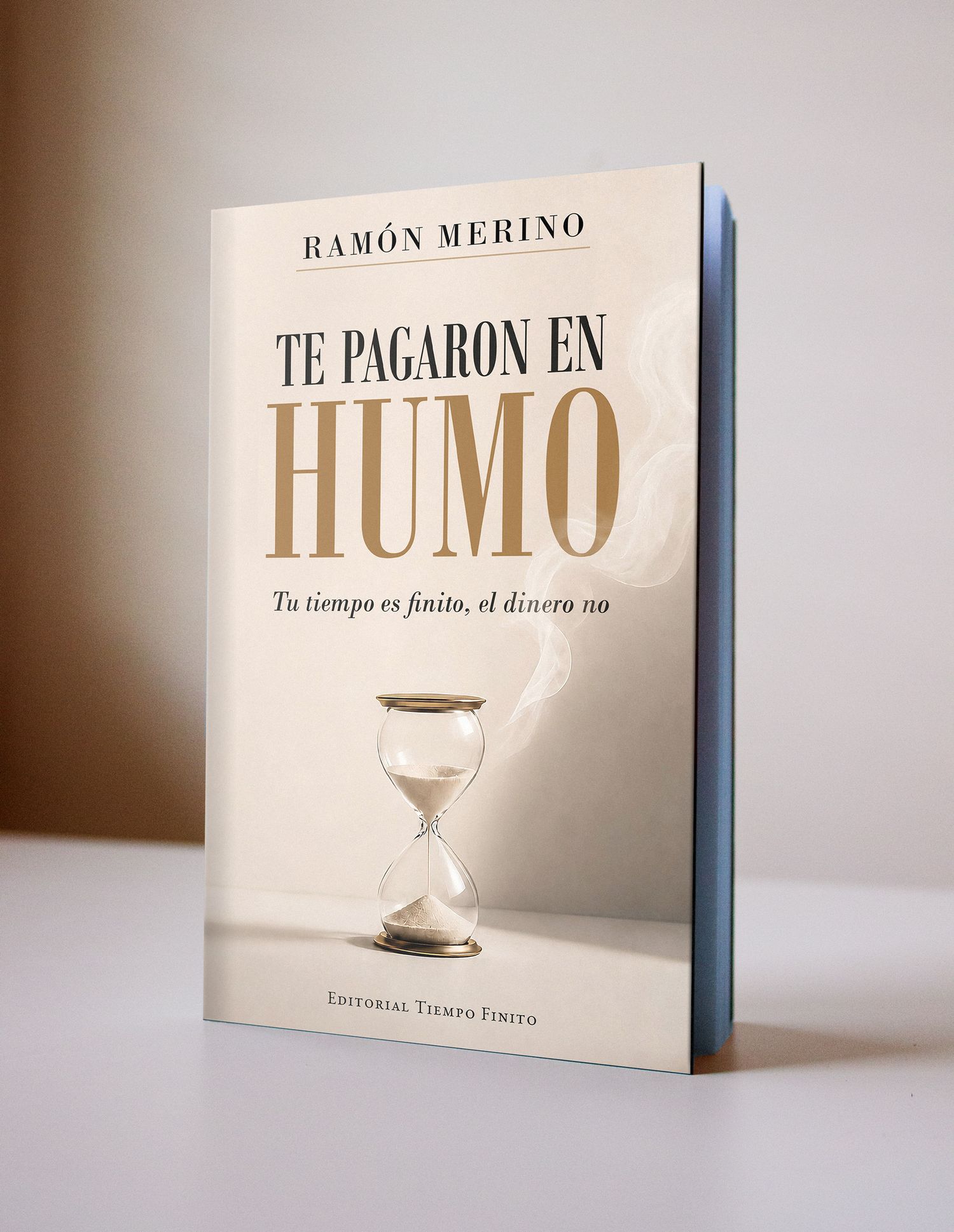Te pagaron en humo, de Ramón Merino — portada del libro